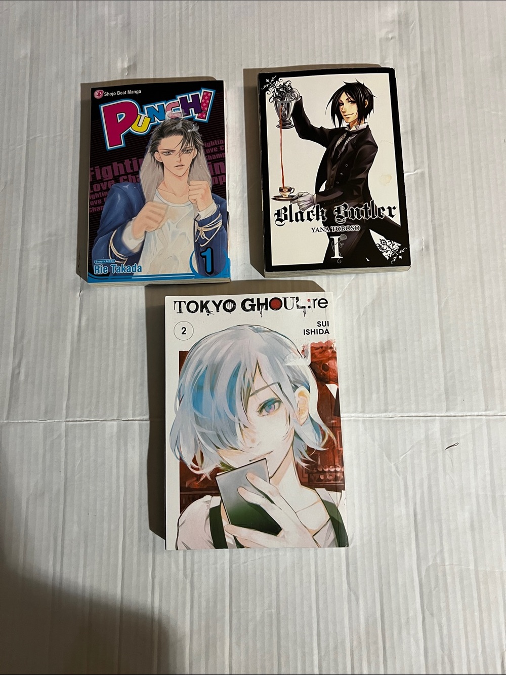 3 Manga / Anime books